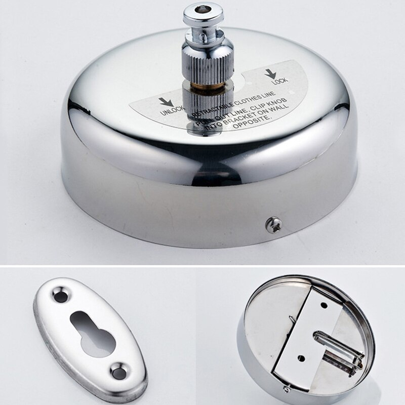 منشر غسيل معدني قابل للطي ومقاوم للصدأ مناسب للسفر