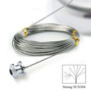 منشر غسيل معدني قابل للطي ومقاوم للصدأ مناسب للسفر