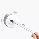 منشر غسيل معدني قابل للطي ومقاوم للصدأ مناسب للسفر