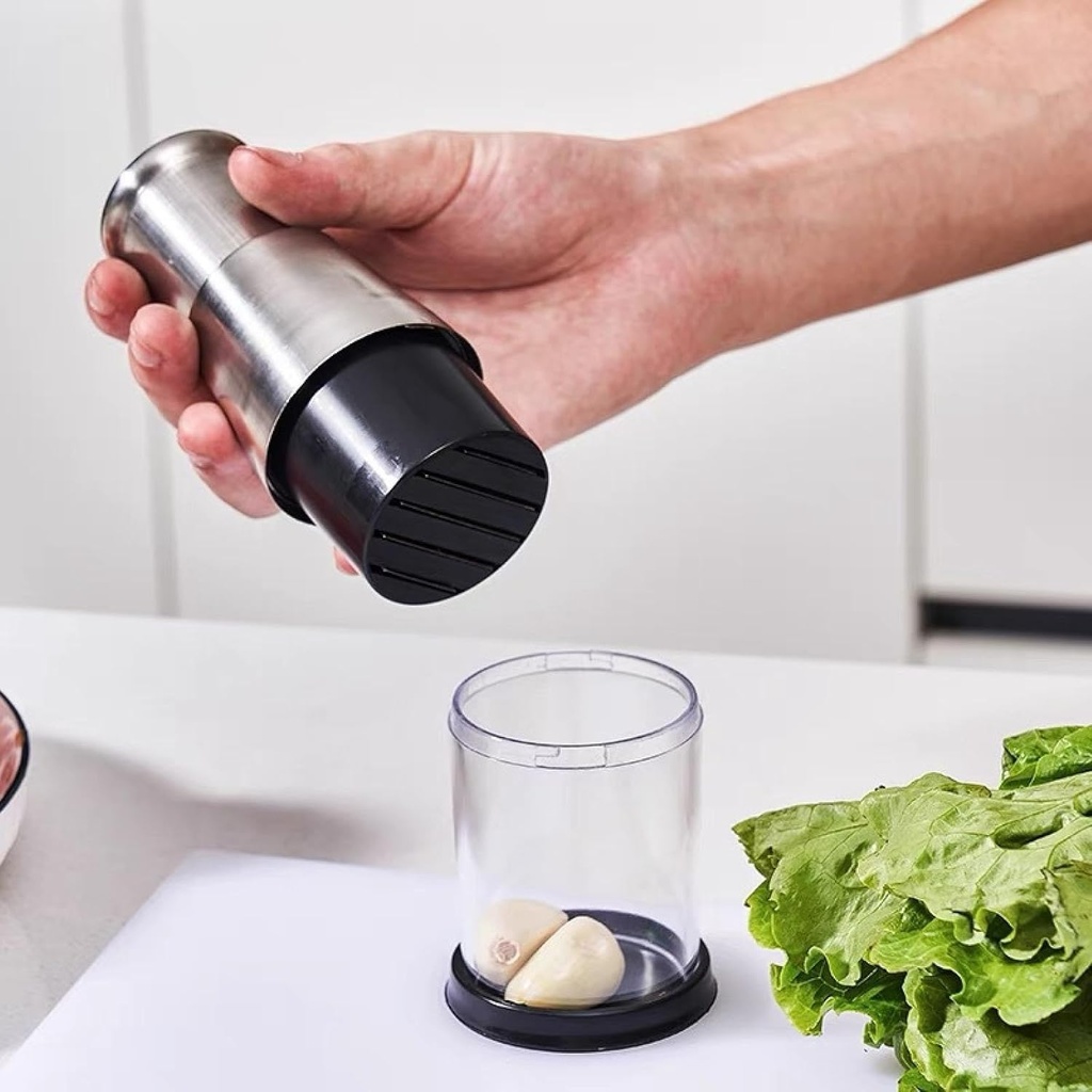 كبه يدويه للثوم استانلس