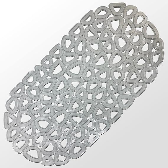 دواسة بانيو مانعة للانزلاق بيضاوية الشكل  _ مقاس 35×65سم