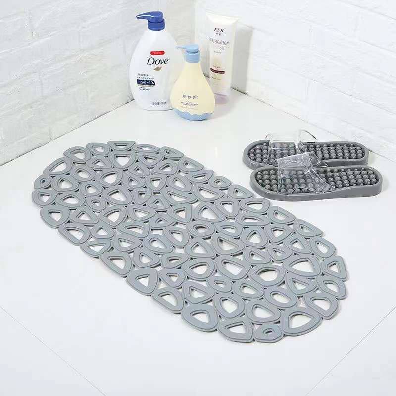 دواسة بانيو مانعة للانزلاق بيضاوية الشكل  _ مقاس 35×65سم