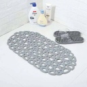 دواسة بانيو مانعة للانزلاق بيضاوية الشكل  _ مقاس 35×65سم