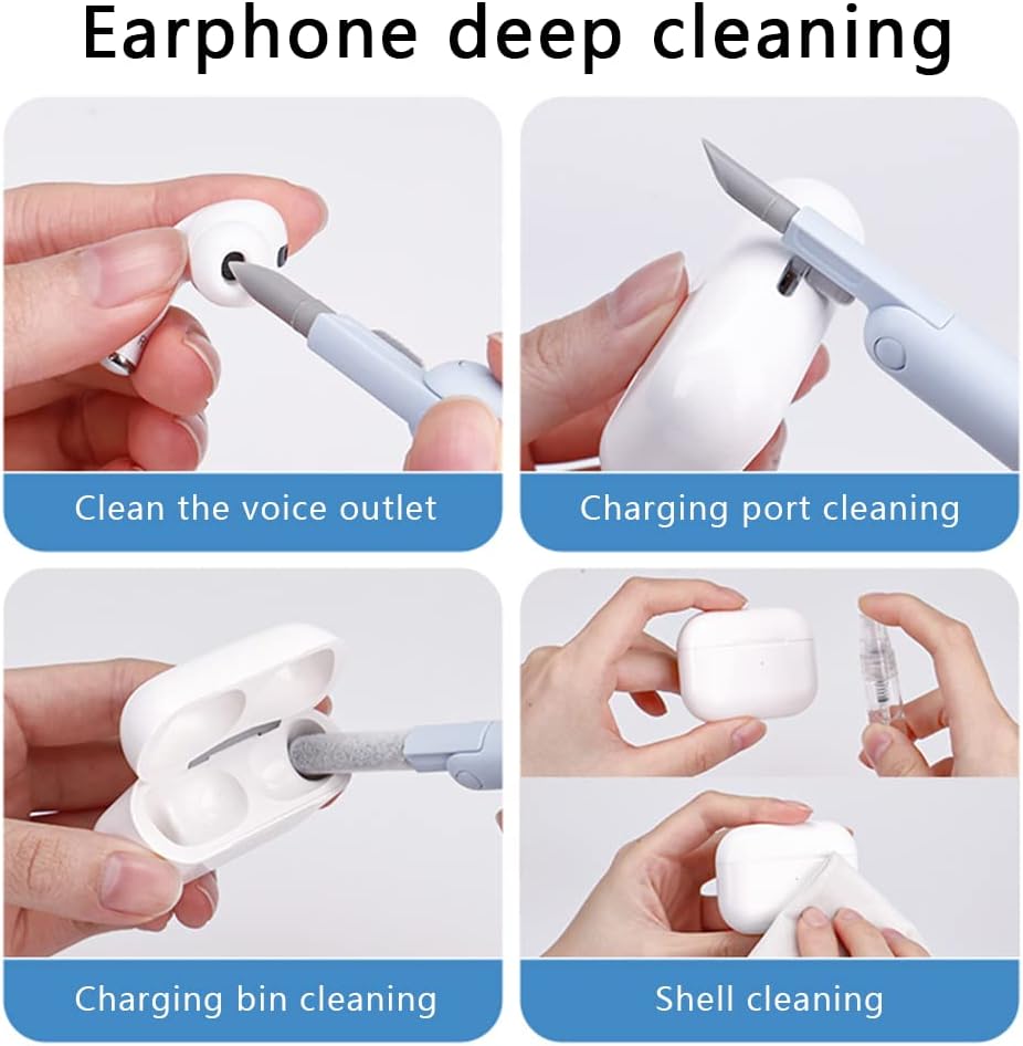 فرشة تنظيف 7*1 للكيبورد والايربودز وشاشة الموبايل