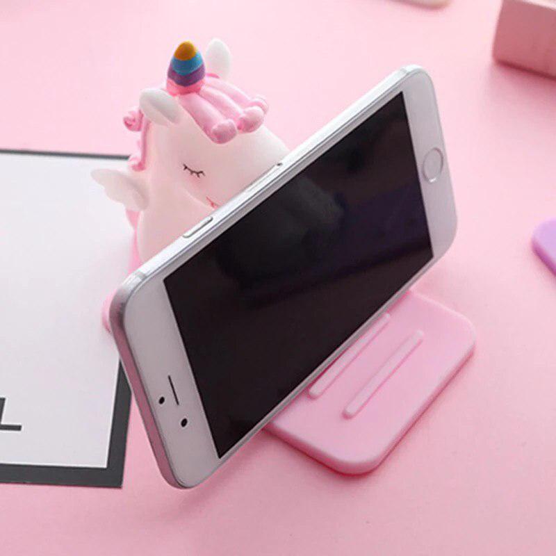 حامل موبيل وتابلت على شكل يونيكورن المحبب للبنات والأولاد