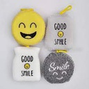 ليفة غسيل صحون اسفنجيه اسمايل طقم ٤ قطع