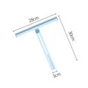 مساحة زجاج قابلة للطي بزوايا 180درجة لتنظيف النوافذ و المرايات