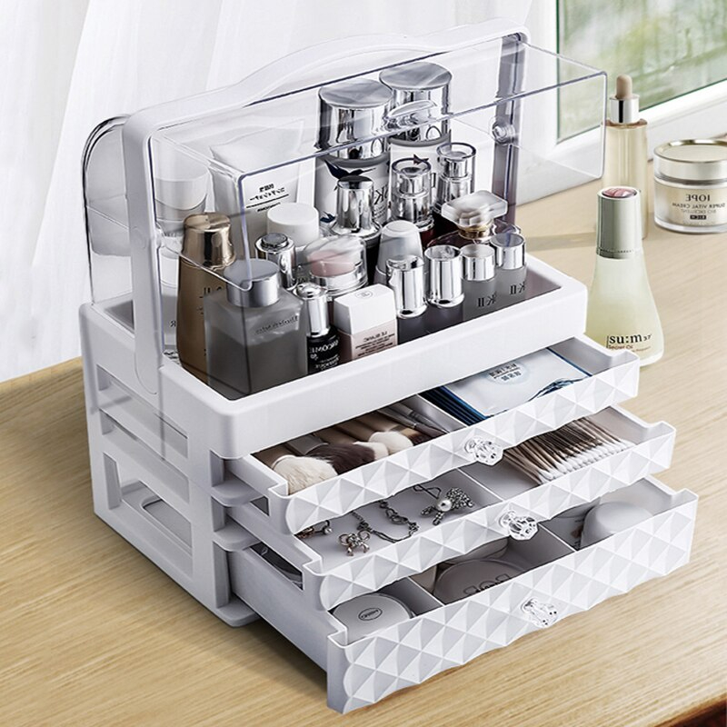 منظم مكياج 3 درج