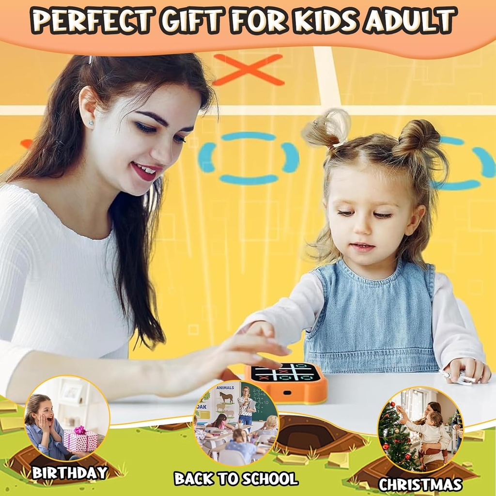 الالكترونية 3*1محمولة قابلة للشحن (XO) لعبة