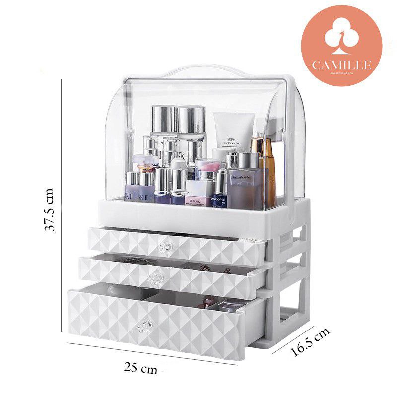 منظم مكياج 3 درج