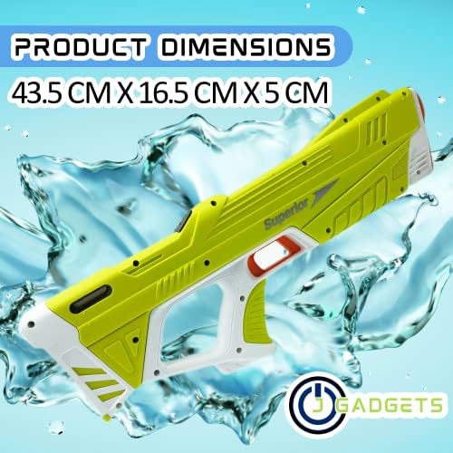 مسدس مياة مزود بخاصية الشفط التلقائي يعمل بالبطارية