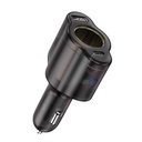 شاحن سيارة ب 3 نوافذ للشحن السريع _ 130 وات