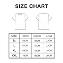 Flaming Skull تيشيرت اوفر سايز قطن باللون الرمادي للرجال