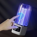 كشاف صاعق بعوض 2 في 1 تقنية اصطياد ثلاثية الأبعاد مع ضوء بنفسجى او اصفر وشبكة أمان