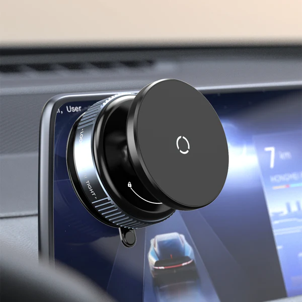 حامل موبايل دوار 360 درجة مزود بقاعدة شفط للتثبيت علي تابلوه السيارة