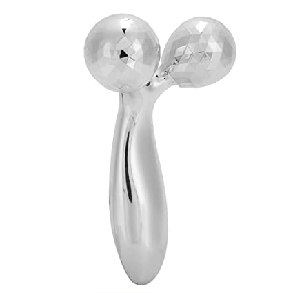 جهاز تدليك أسطواني يدوي ثلاثي الأبعاد للوجه والرقبة من البلاتينيوم