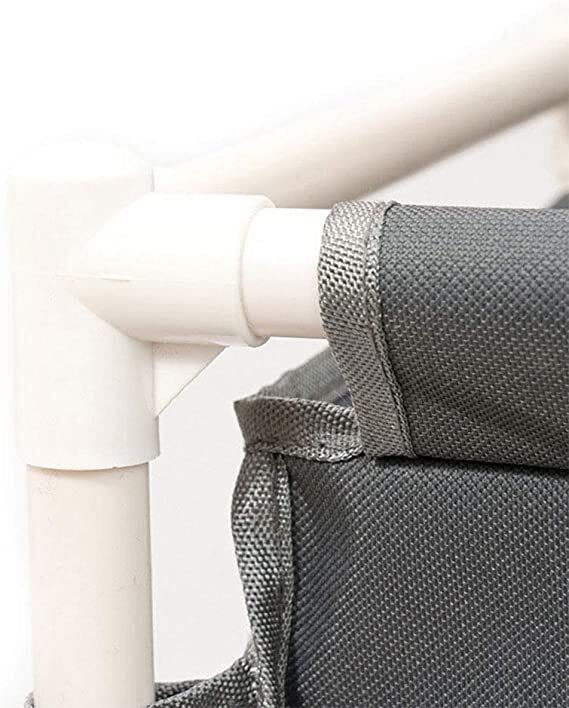 سلة غسيل ثلاثية لفرز الملابس قابلة للطي بعجلات لسهولة الحركة بألوان متعددة