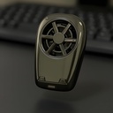 مروحة لاسلكية لتبريد الهاتف اثناء اللعب  مزودة بإضاءة ار جي بي  مع 3 مستويات للتبريد