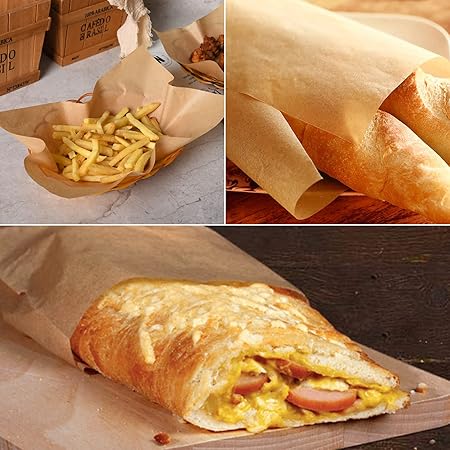 ورق زبدة حراري مضاد للاتصاق للمخبوزات والايرفراير مقاس 30 * 40 سم