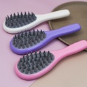 فرشاة سيليكون لتنظيف وتدليك الشعر بعمق