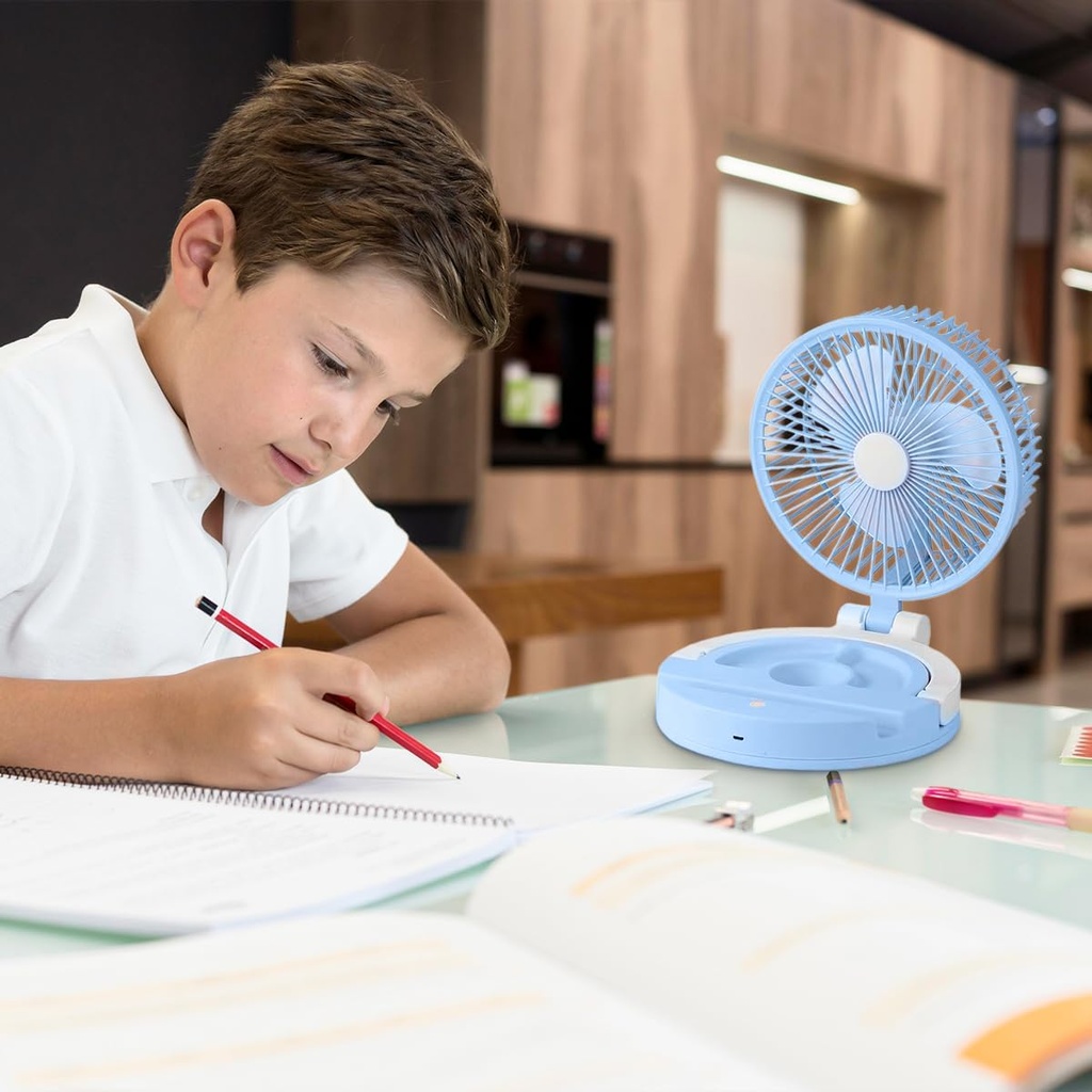 مروحة قابلة للطي ب 3 سرعات مختلفة قابلة للتعليق