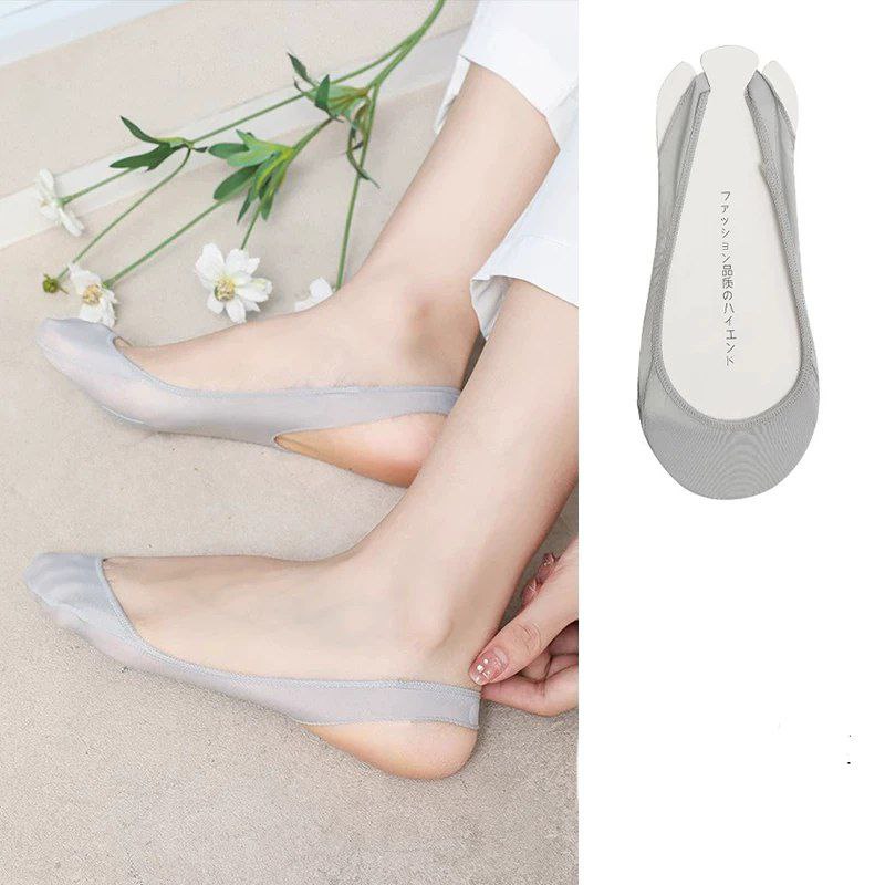 شراب كعب غير القابل للانزلاق مبطن عند مشط الرجل