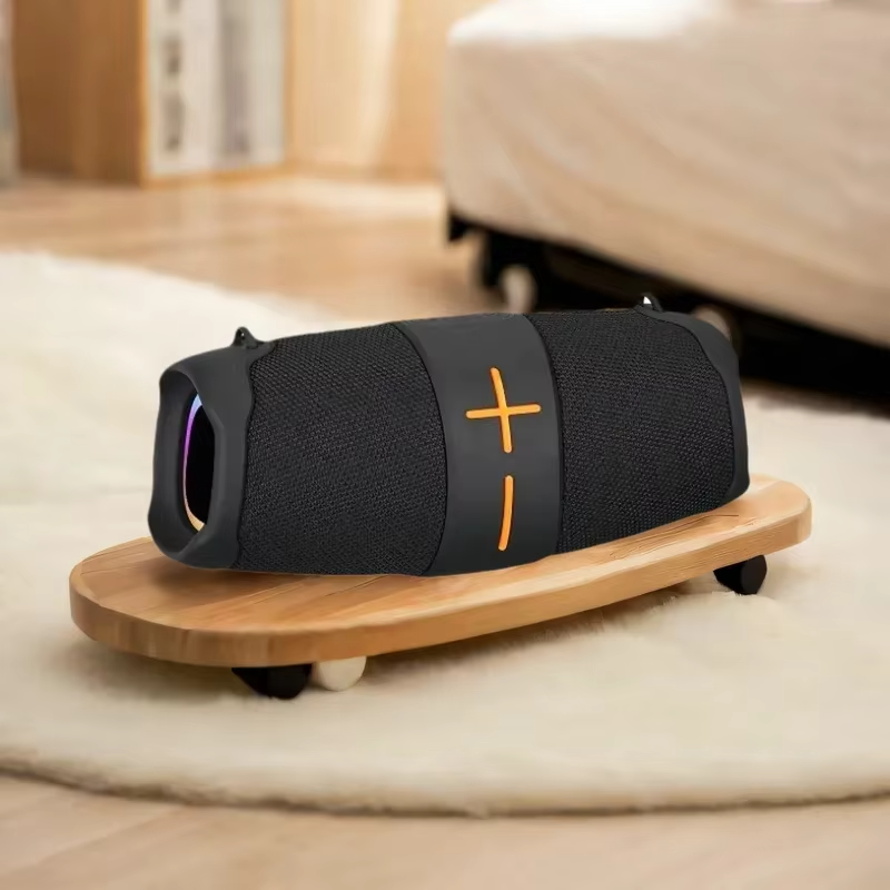 سبيكر لاسلكي مكبر للصوت مع إضاءة أر جي بي