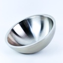 بولة استانلس استيل للحلوي والفواكه - مقاس 23 سم