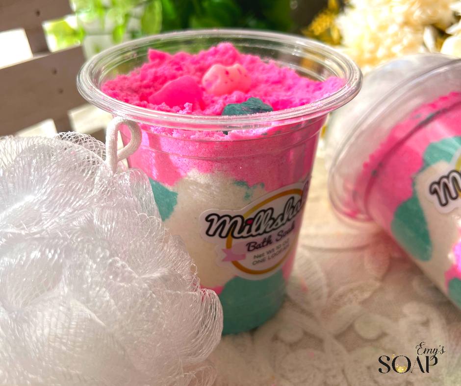 milk shake cadeau soap