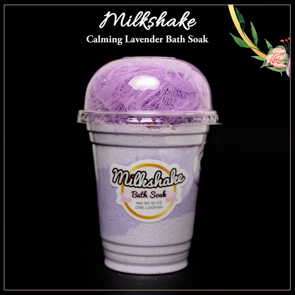 أملاح مقشرة للجسم برائحة ميلك شيك البطيخ الوردي _ 280 جرام