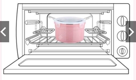 حلةحافظة للطعام من الإستانلس والبلاستيك بألوان كيوت