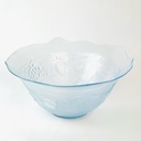 بولة زجاج لتقديم وتناول السلطات والفواكه