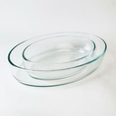 طقم طاجن بايركس بيضاوي الشكل مقاس 24 - 26