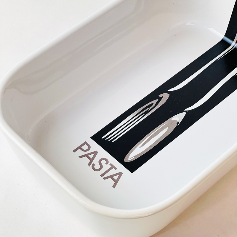 طاجن فرن بورسلين مستطيل الشكل - مقاس 15 * 8