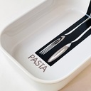 طاجن فرن بورسلين مستطيل الشكل - مقاس 15 * 8