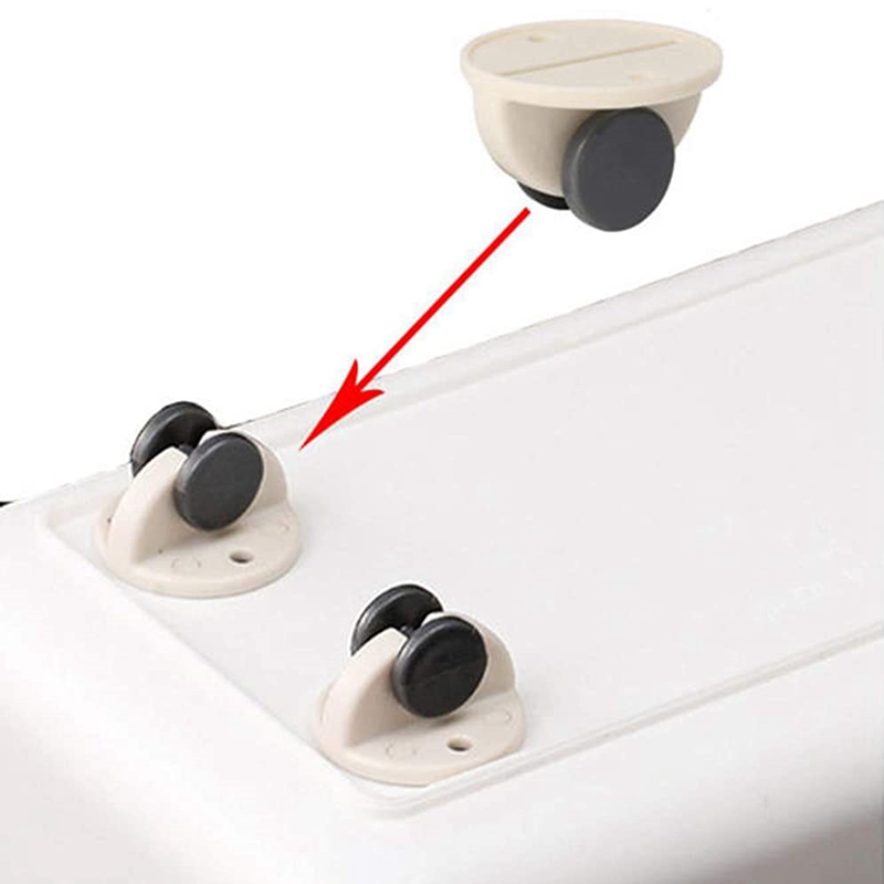 طقم 4 عجلات لاصقة لتحريك أي قطعة