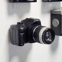 ميدالية على شكل كاميرا ميني تصدر صوت وفلاش للمفاتيح