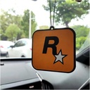 عرض 3 ميدالية تعلق علي مرايا السيارة بشكل روك ستار