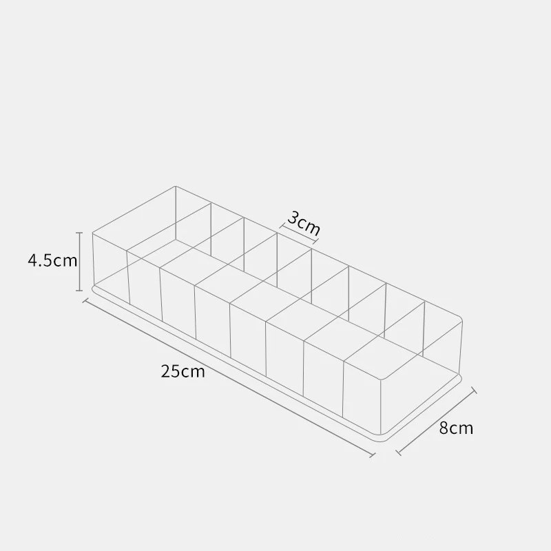 منظم 8 خانات منظم متعدد الأستخدامات للكابلات والأكسسورات وأدوات المكتب