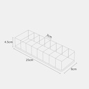 منظم 8 خانات منظم متعدد الأستخدامات للكابلات والأكسسورات وأدوات المكتب
