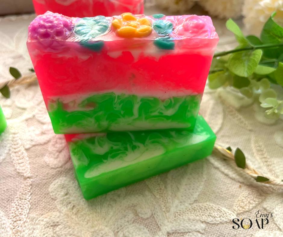 بوكس صابون للوجه والجسم بخلاصة المسك الممزوجة بالروائح المختلفة - 5 قطع