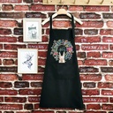 مريلة مطبخ وتربروف بأشكال مختلفة بجيب وجوانب قماش ميكروفيبر لتنشيف اليد