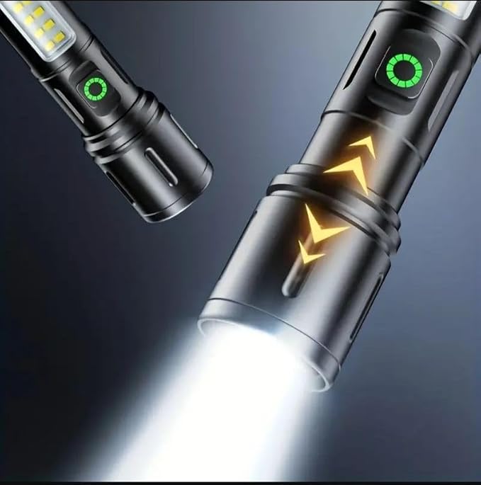 كشاف ميني بخاصية الزوم ب 6 اوضاع اضاءه مختلفة