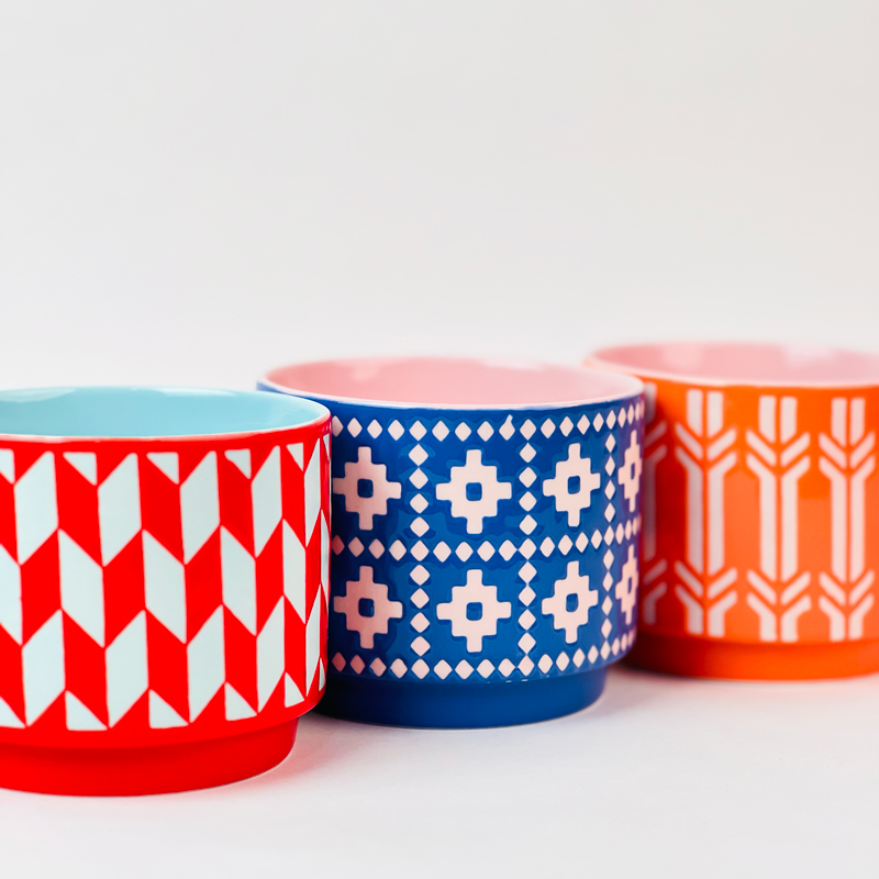 مج بورسلين مزخرف بتصميم مميز للمشروبات الساخنة و النسكافيه 350 ملي