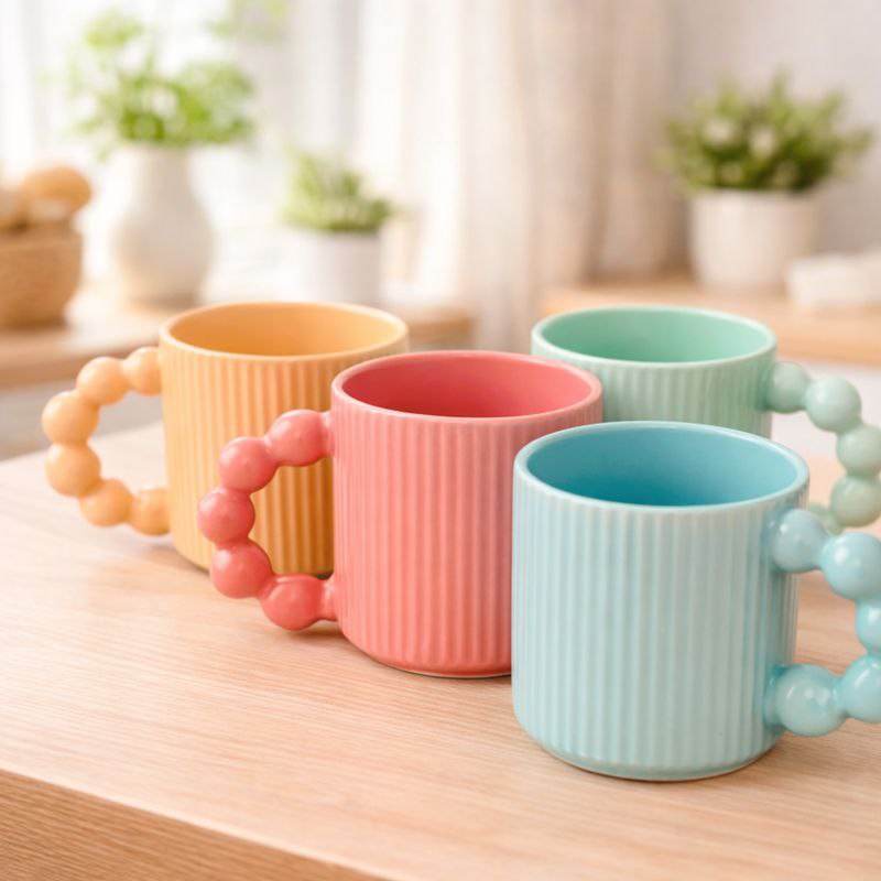 مج بورسلين بيد على شكل بابلز لشرب الهوت شوكليت 300 ملي