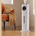 فواحة أرضية ومرطب للهواء بسعة 8 لتر مع ريموت للتحكم عن بعد بقدرة 25 واط