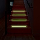 شرائط مضادة للأنزلاق ذاتيه اللصق تتوهج في الظلام لأحواض الأستخدام والسلالم والأرضيات