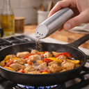 ملاحة توابل استانلس ستيل تركي بيضاوية للمطبخ والسفرة