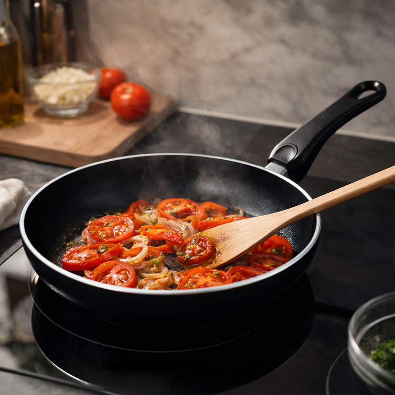 طاسة لقلي الطعام تيفلون مقاومة للالتصاق - مقاس 30