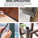 عازل ومانع الأتربة والحشرات الاسفنجي للأبواب والشبابيك والالوميتال